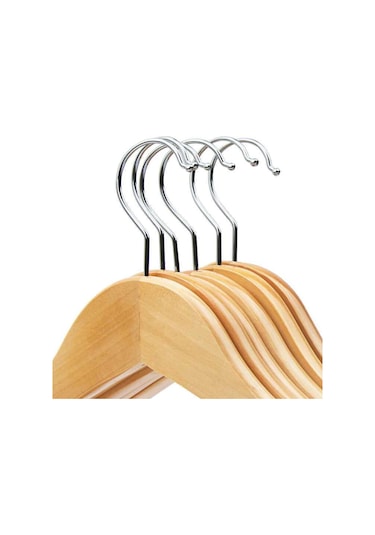 Ahşap Askı Kıyafet Ve Elbise Askısı Ahşap