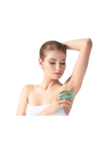 Nano Cam Epilatör Kristal Elmas Ovma Yüzeyi Cilt Hasarı Yok Manuel Epilatör Siyah