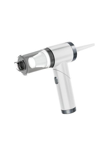 Wondernest Ve Taşınabilir Süpürge Sones Q108 Mini Kullanımlı Kablosuz Güçlü Ev Elektrikli El Cleaner Çift Beyaz Araba Ot Beyaz