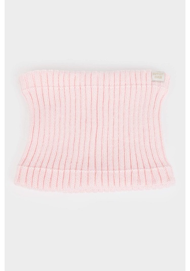 Defacto Kız Bebek İçi Polarlı Triko Boyunluk F2879a525wnpn2 Pembe