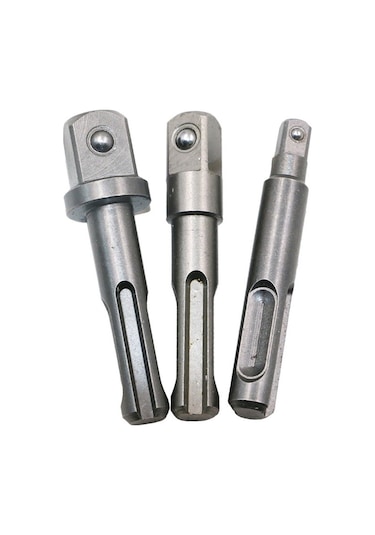 Tangshopping Adet/takım Sds Boru Anahtarı Matkap Somun Somun Sürücü Adaptörü 3/8 1/4 1/2 ''shank Darbeli Matkap Çekiç Adaptörü Ools