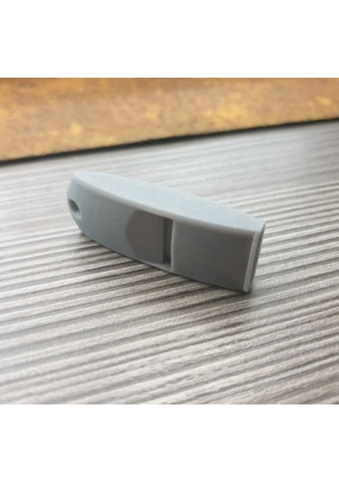 129db Özel Üretim Düdük Spor Düdüğü Gri