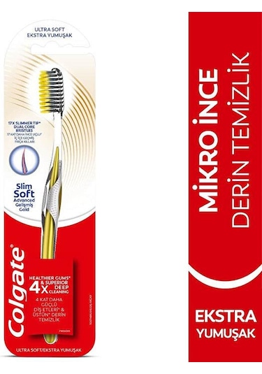 Colgate Slim Soft Advanced Gold Ultra Yumuşak Diş Fırçası