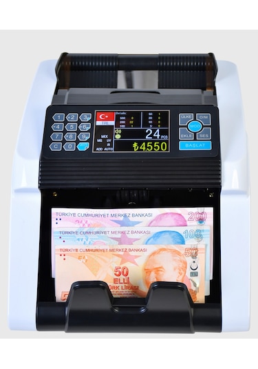 Kaan Mix Sahte Kontrollü Ofis Tipi Para Sayma Makinesi