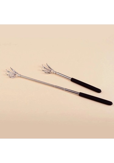 Willowhaven 2021 Yeni Taşınabilir Rastgele Renk Pençe Teleskopik Sırt Scratcher Masaj Geri Scratcher Çok Renkli Çok Renkli