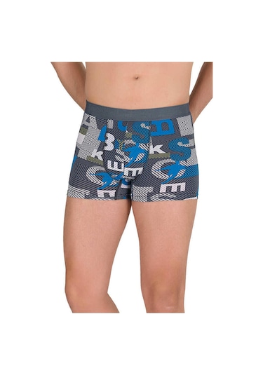 Berrak Erkek Likralı Desenli Boxer 4480 - 3 Adet 001