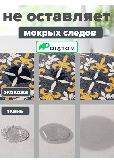 Diatom Bulaşık Kurutma İçin Nano Önlük, Emici 50x40 Cm 323523093 Gri