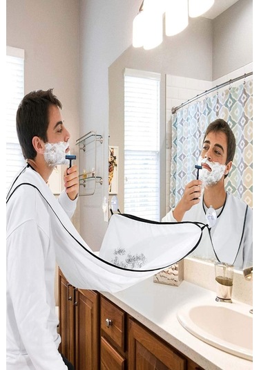 Traş Önlüğü Saç Sakal Kesme Seyahat Boy Traş Önlüğü Tıraş Örtüsü Berber Önlük