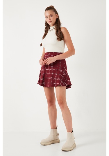 Lela Bayan Etek 611et00176w4 Bordo