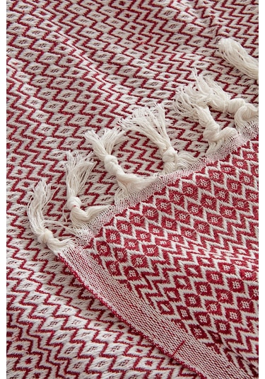 Karaca Home Levi Bordo Çift Kişilik Pike Bordo