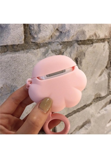 Kosona Beyaz Kedi Pencesi Silikon Korumalı Kılıf - Airpods Pro Tws Kulaklık İçin 3d Tasarımli Koruyucu Kapak Beyaz