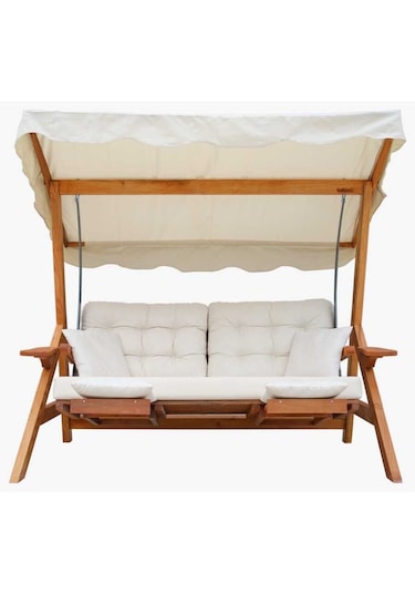 Bahçeci VENEDİK 2 Kişilik Salıncak Krem