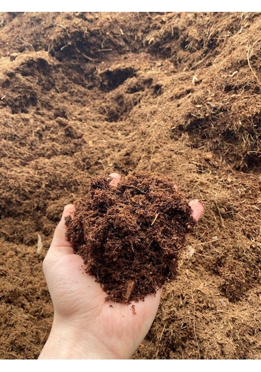 Sıkıştırılmış Hindistan Cevizi Torfu 60 - 65 L Blok Cocopeat Kokopit 4 - 5 KG