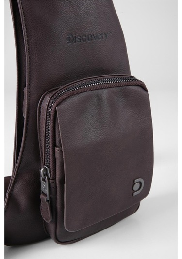 Dıscovery D03355 Çapraz Çanta Koyu Kahve Koyu Kahverengi