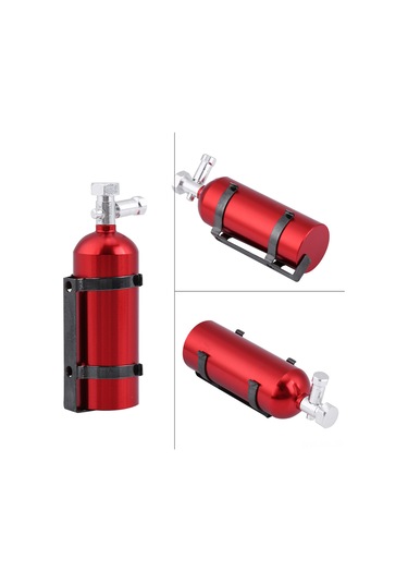 Geekyou Kırmızı Metal Rc Tırmanıcı Aksesuarı - Cc01/scx10/trx-4/d90 Uyumlu, Dayanıklı, Kolay Kurulum, Araçları Daha Çarpıcı Hale Getirir