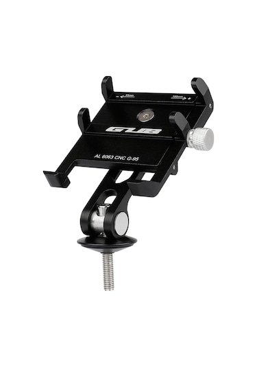 Jeehugo Gub G-95 Alüminyum Bisiklet Telefon Tutucu - 55-100mm Genişlik Ayarı, 3.7"-7.2" Telefonlar İçin, Açı Ayarlanabilir, Sağlam Tutma, Kolay Kurulum Çok Renkli