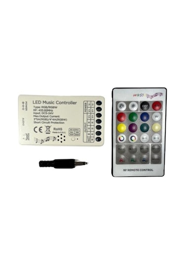 Rgb / Rgbw Müzik Sese Duyarlı Kontrol Cihazı 23309870