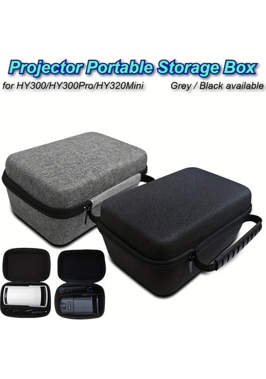 Willowhaven Hy300 Hy300pro Hy320mini Projektör Taşıma Çantası Siyah Toz Geçirmez Dayanıklı