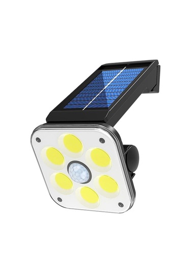 Güneş Enerjili Hareket Sensörlü Bahçe Aydınlatma Lambası - 10w, Ip65 Su Geçirmez