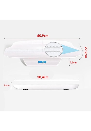 100 Kg Dijital Bebek Terazi Tartı Hayvan Terazi 10gr Hassasiyet Zy823
