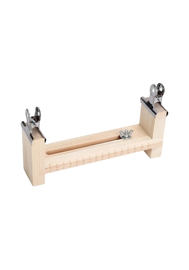 Ahşap-paracord Jig U Şekli Ölçekli Bilezik Dıy El Örgü Bilezik Jig Örgü Aracı