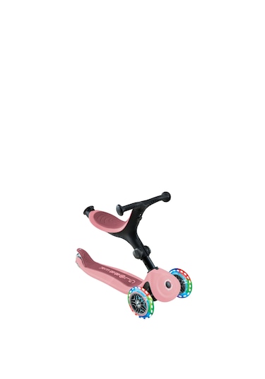 Globber Go-Up Aktive Light Işıklı Scooter - Pastel Pembe