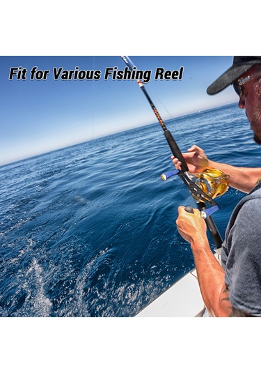 Tenfowee Karbon Fiber Olta Makinesi Kolu, Mümkün Çoğu Yumurta Ve İç Mekan Makinelerine Uyumlu, Mavi, Kolay Kurulum - 35g