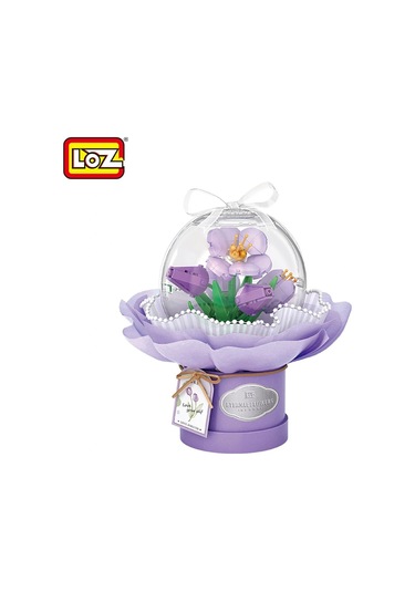 Lz1297 Loz Ledli Orkide Buketi Block Oyuncak 272 Parça