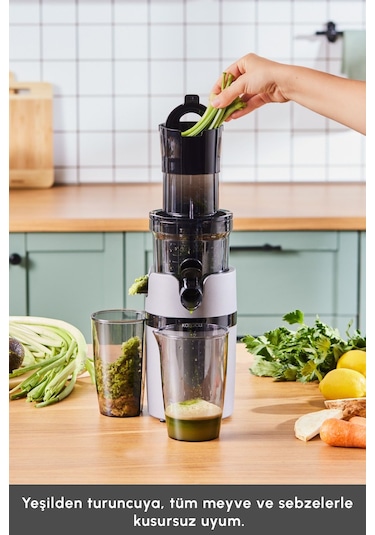 Karaca Slow Juicer Yavaş Sıkım Katı Meyve Sıkacağı