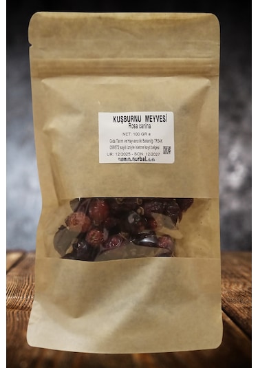 Nurbal Şifa Merkezi Kuşburnu Meyvesi 100 G