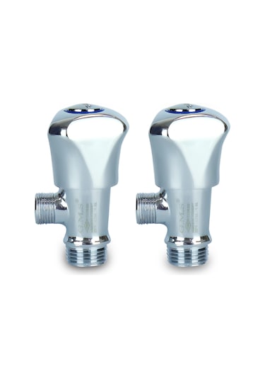 Gms Aç Kapa Volanlı Taharet Ara Musluğu 2'li Krom