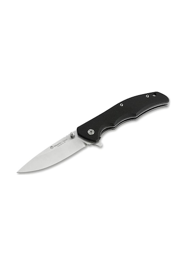 Maserin Sport Knife Droppoint G10 Black Kamp Çakı Siyah