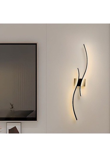 Kıvrım Kıvrım Model Led Beyaz Işık Ultra Power Led Avize X