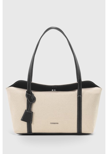 Kapaklı Bowling Soft Siyah Tote Omuz Çantası 270 Soft Siyah