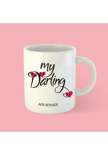 My Darling Beyaz Bardak Kupa