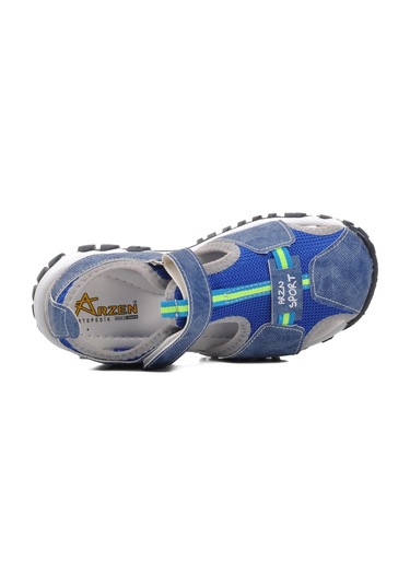 Ayakmod 24-418-f Mavi Ortopedik Erkek Çocuk Sandalet 001 Ayakmod 24-418-f Mavi Ortopedik Erkek Çocuk Sandalet 001