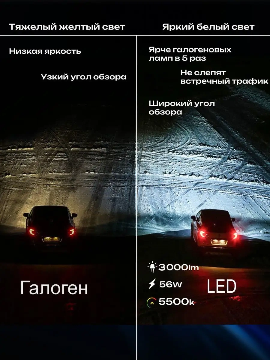 Carstore52 H7 Tabanlı Led Otomobil Lambaları 169684891