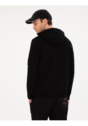 Pierre Cardin Erkek Siyah Hırka Triko 50296463-vr046 Siyah