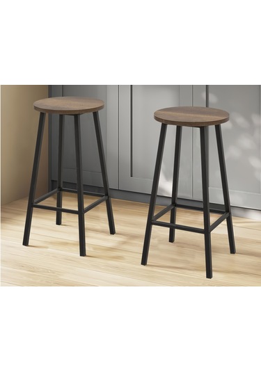 Esyala Riva 2'li Tabure Barok Siyah