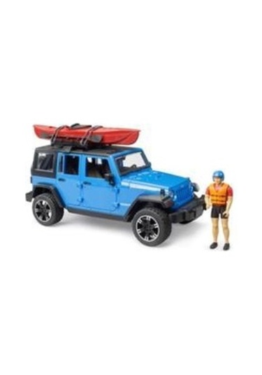 Bruder Jeep Wrangler U. Rubicon, Kano Ve Sürücü Br02529