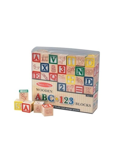 Melissa & Doug Ahşap Bloklar - Abc-123