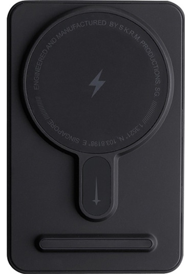 Skinarma Kira Kobai Holografik Tasarımlı Standlı Wireless Ve Pd Özellik Powerbank 20w 10000mah Siyah