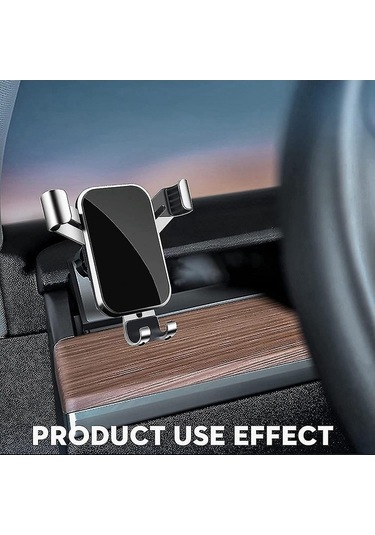 Moly Tesla Model 3/y 2018-2021 Otomatik Kilitleme Telefon Tutucu, 360 Döner, Hava Deliklerine Uygun, Tpe+metal