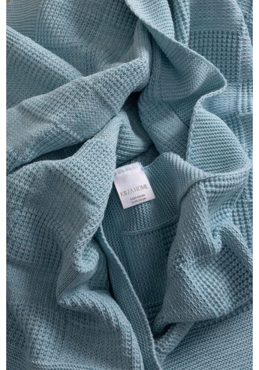 Plaid Mavi Tek Kişilik Battaniye 160x220 15021 Mavi