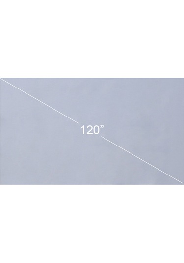 Lemestar 120 İnç Taşınabilir Projektör Ekranı Hd 16:9 Çerçevesiz Video Projeksi Gri