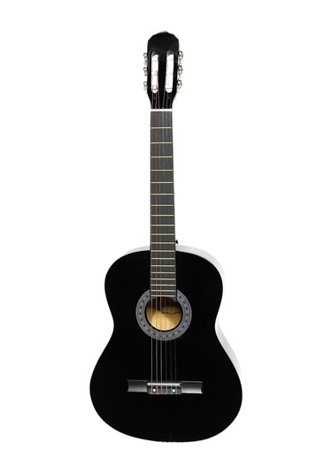Cg-3902bk Klasik Gitar 4/4 Yetişkin Boy Sap Ayarlı Full Set Siyah