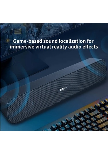 Willowhaven Lenovo Usb Bağlantılı Siyah Masaüstü Hoparlörler, Surround Ses Ve Gelişmiş Ses Deneyimi