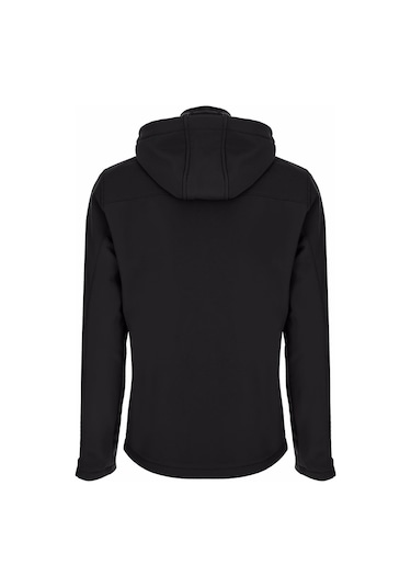 Prifaldi Erkek Siyah Su Ve Rüzgar Geçirmez Softshell Mont Siyah