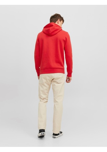 Jack & Jones Essentials Jjecorp Logo Sweat Hood Play Noos Erkek Sweatshirt 12233599-true Red Kırmızı Jack & Jones Essentials Jjecorp Logo Sweat Hood Play Noos Erkek Sweatshirt 12233599-true Red Kırmızı