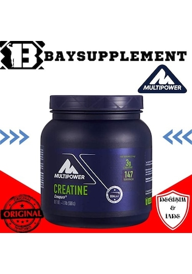 Multipower Creatine (Creapure) Powder 500Gr -Yetkili Satıcı